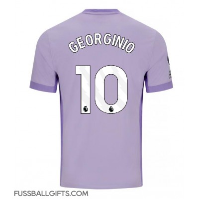 Brighton Georginio Rutter #10 Fußballbekleidung Auswärtstrikot 2025-26 Kurzarm Brighton Georginio Rutter #10 Fußballbekleidung Auswärtstrikot 2025-26 Kurzarm